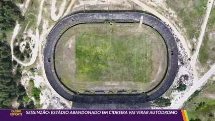 Estádio abandonado Sessinzão vai virar autódromo