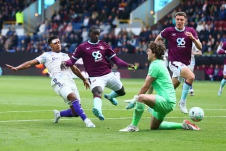 Ollie Watkins scores for Aston Villa.