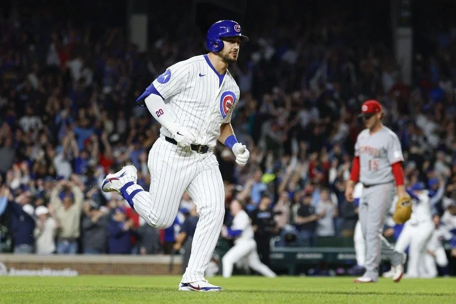 MLB: Cincinnati Reds at Chicago Cubs
